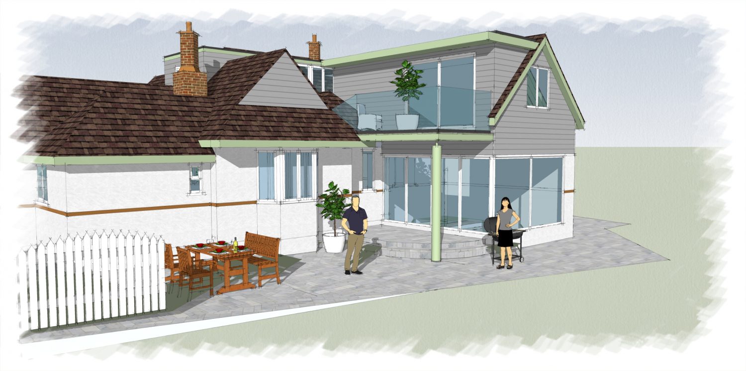contemporary new build