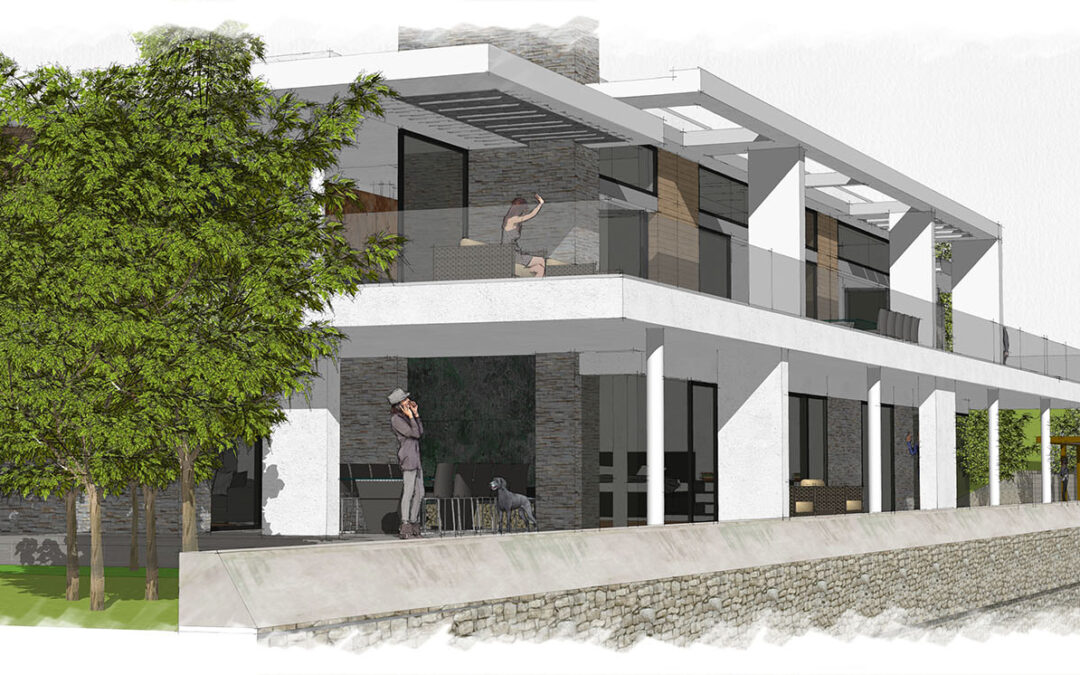 new build contemporary house