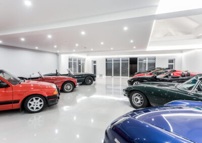 luxury car garage