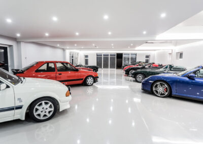 luxury car garage