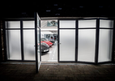 luxury car garage