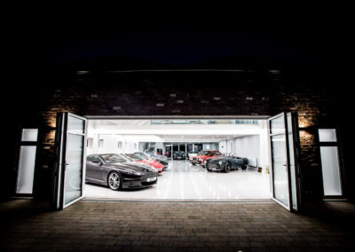 luxury car garage