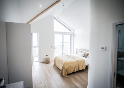 open bedroom